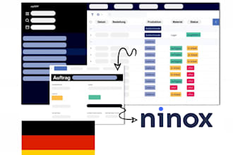 create an app with ninox for your german business