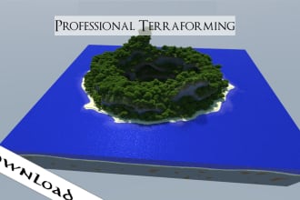 do professional minecraft terraforming