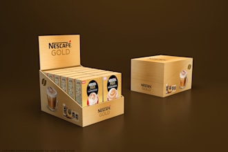 make product display, counter top, retail display in here