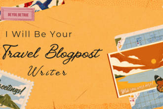 write travel blog post for you