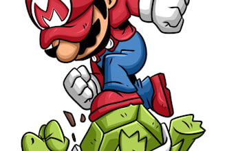 draw cartoon illustrations and characters