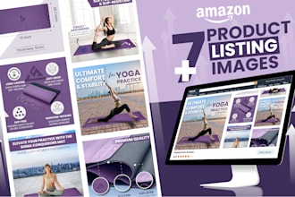 edit amazon images, amazon a plus content, amazon listing and product images