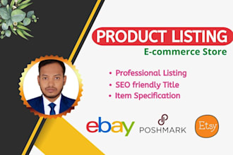 upload product to ebay listing etsy poshmark store lister