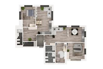 make 3d floor plan,2d floorplan,rendering