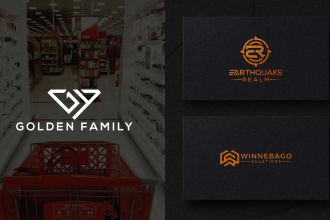 design modern retail and industrial logo