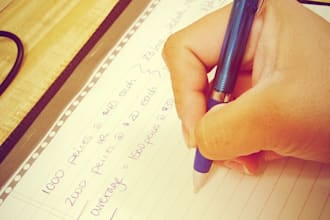proofread and edit a document up to 1500 words