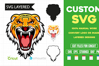 convert logo, image, draw, sketch to svg vector
