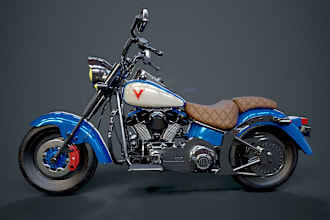 create realistic 3d vehicles for video games and rendering