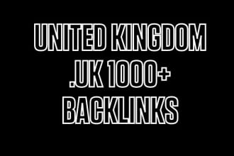 build 1000 blog comment united kingdom backlinks local UK domains
