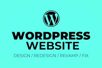 professional elementor pro wordpress website design