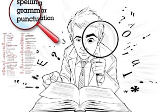 proofread any written work up to 1500 words