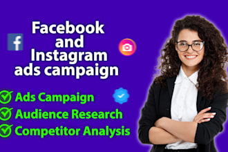 setup and manage fb and ig ads campaigns to increase sales