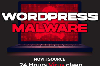 clean malware hacked virus or malicious code from wordpress