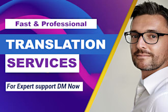 do manual german to english translation and english to german translation