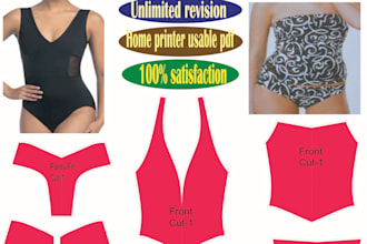 make clothing sewing pattern and tech pack