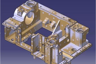 do the reverse engineering by getting your scanned files and deliver to you stp