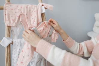 design a baby collection for fabric or baby clothes