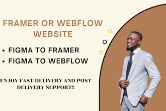 do figma to framer design, design framer website, figma to webflow design