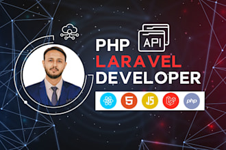 be expert laravel php web api sql node mongo
