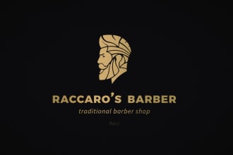 do outstanding barber shop logo