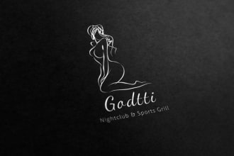 design amazing food, bar and nightclub logo