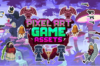 create professional pixel art assets for your game