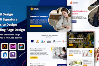 design email, newsletter, signature, responsive HTML CSS bootstrap