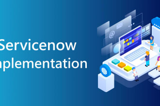 provide assistance with any kind of servicenow work