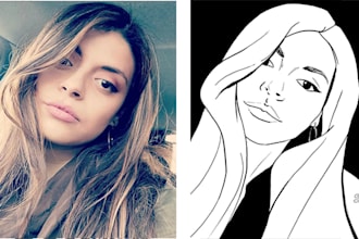 your portrait in my style