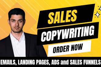 create highly persuasive sales copy and sales page copywriting