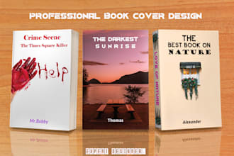 design professional high quality amazon kdp ebook cover or book cover