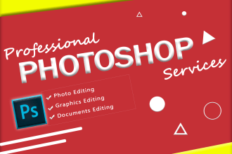 do photo editing, photo retouching, image and neon photo