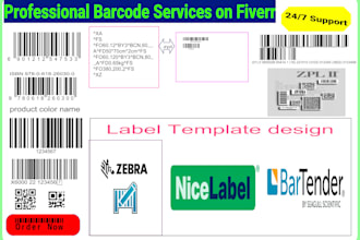 generate qr code barcode any sticker 3 hours