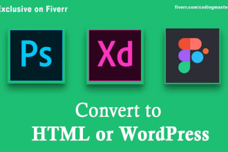 convert psd to wordpress, psd to html, html to wordpress
