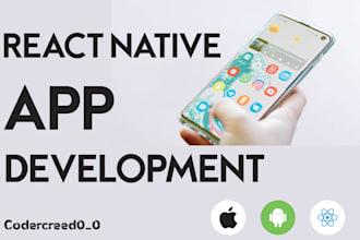 develop react native app according to your UI
