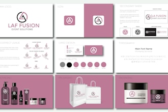 Big Deals!  create minimalist logo,brand identity and brand style guides