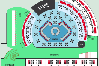 create a seating map chart of any venue