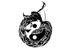 design tribal form tattoo for you