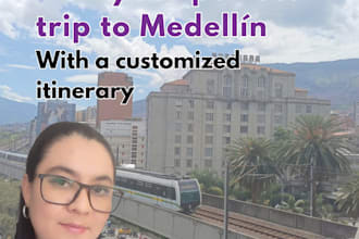 create a personalized travel itinerary for your medellín vacation