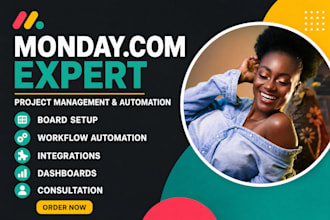 do monday crm, project management, monday com trello automation zapier make com