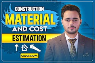 do quantity takeoff and cost estimation for all buildings