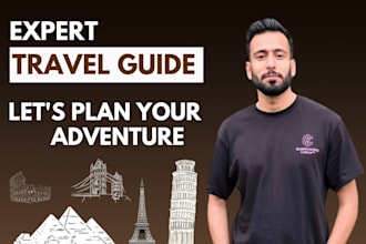 write and design original travel guide series