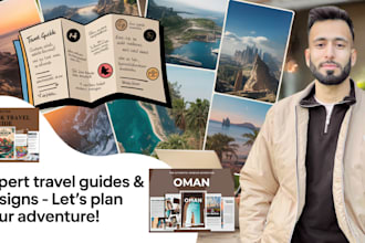 write and design original travel guide series