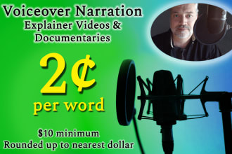 record voiceover for explainer videos and documentaries