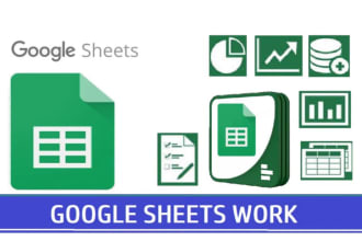 be your google sheets expert