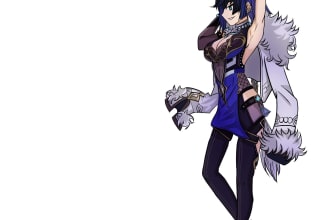 draw fate grand order sprite style
