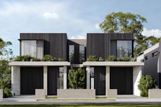 create photorealistic 3d exterior renders