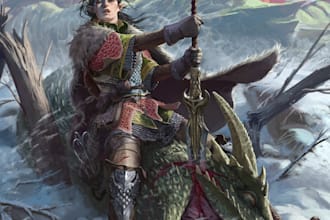 draw a fantasy illustration for you