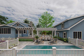 remodeling design swimmingpool, patio cover, outdoor kitchen