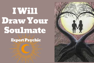 draw your soulmate with psychic reading